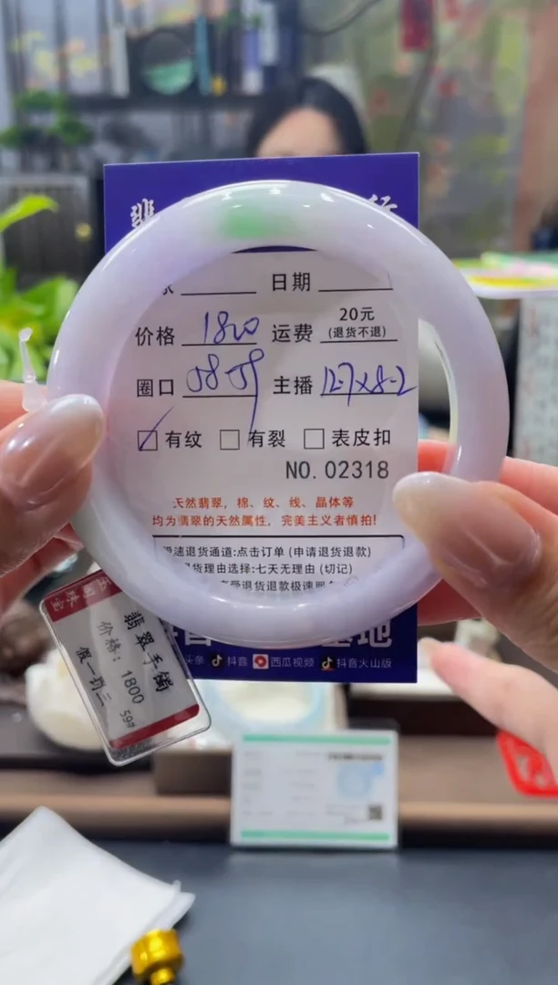 未镶嵌手镯翡翠2318****