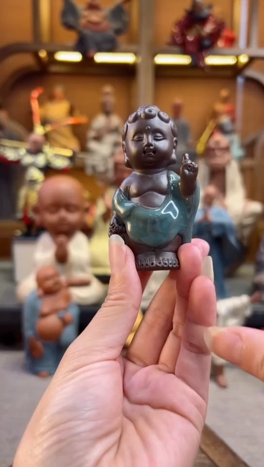 紫砂茶宠器闵茶宠摆件