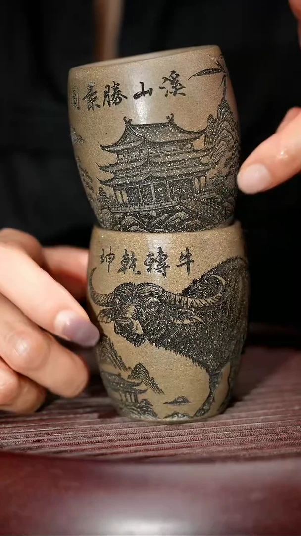 茶杯紫砂高端紫砂茶具福利放漏