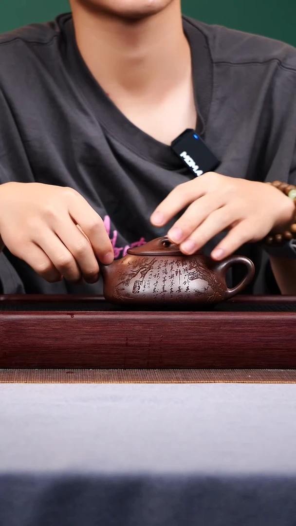 茶壶紫砂宜兴原矿紫砂作品