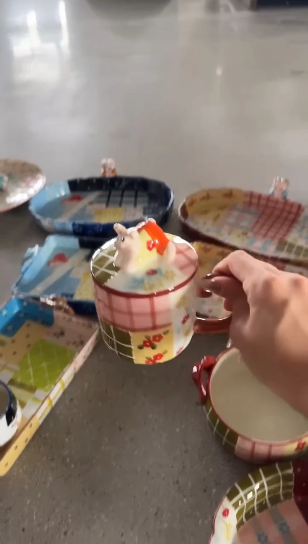 瓷【唯品瓷】手工手绘餐具