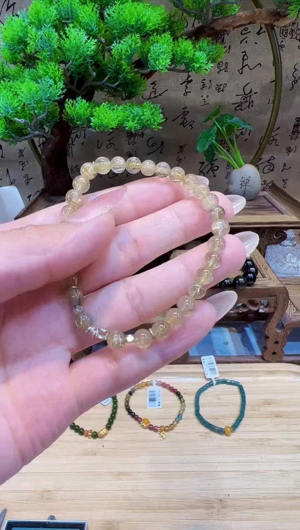 水晶手串未镶嵌@@手饰