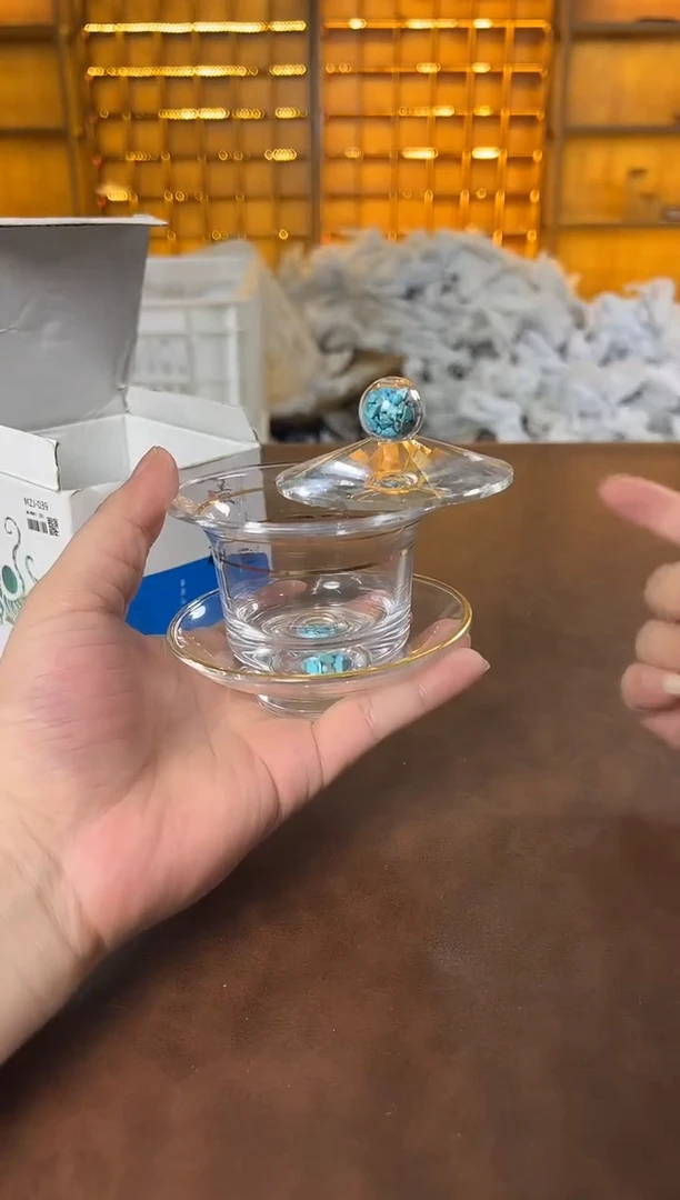 瓷片花溪陶瓷00000水晶盖碗
