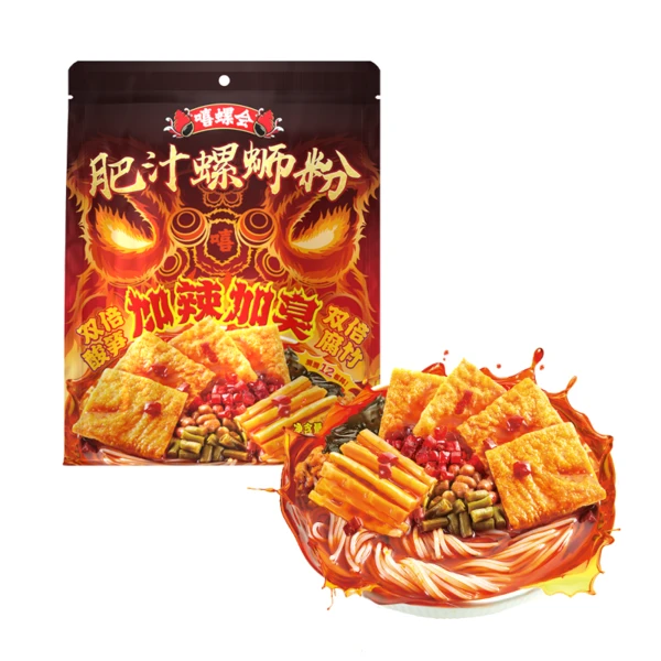 嘻螺会肥汁螺蛳粉(加辣加臭) 408g
