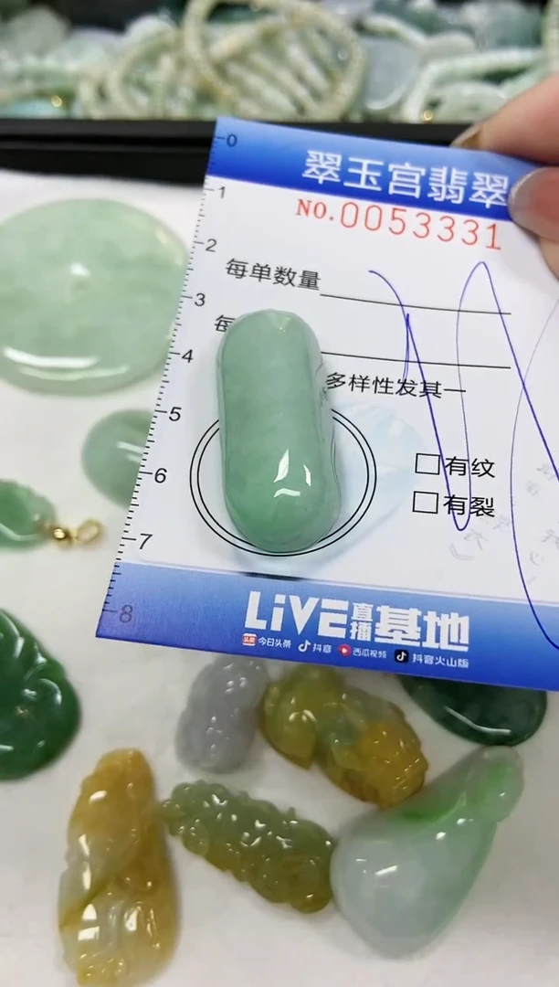 【闪购商品】翡翠颈饰未镶嵌闪购0053331
