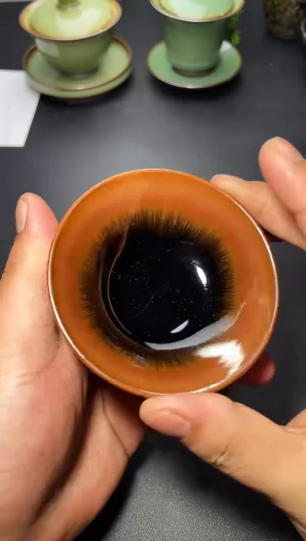 茶盏21叶紫建盏