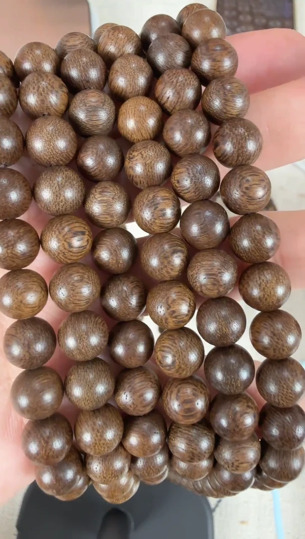 沉香沉香碎屑26沉香沉水浮圆珠多圈卡8/40克多样性发其一