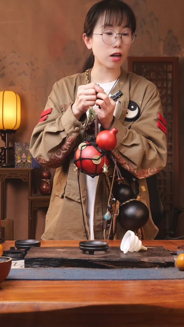 【闪购商品】404号精品大漆葫芦防腐防渗装水茶酒