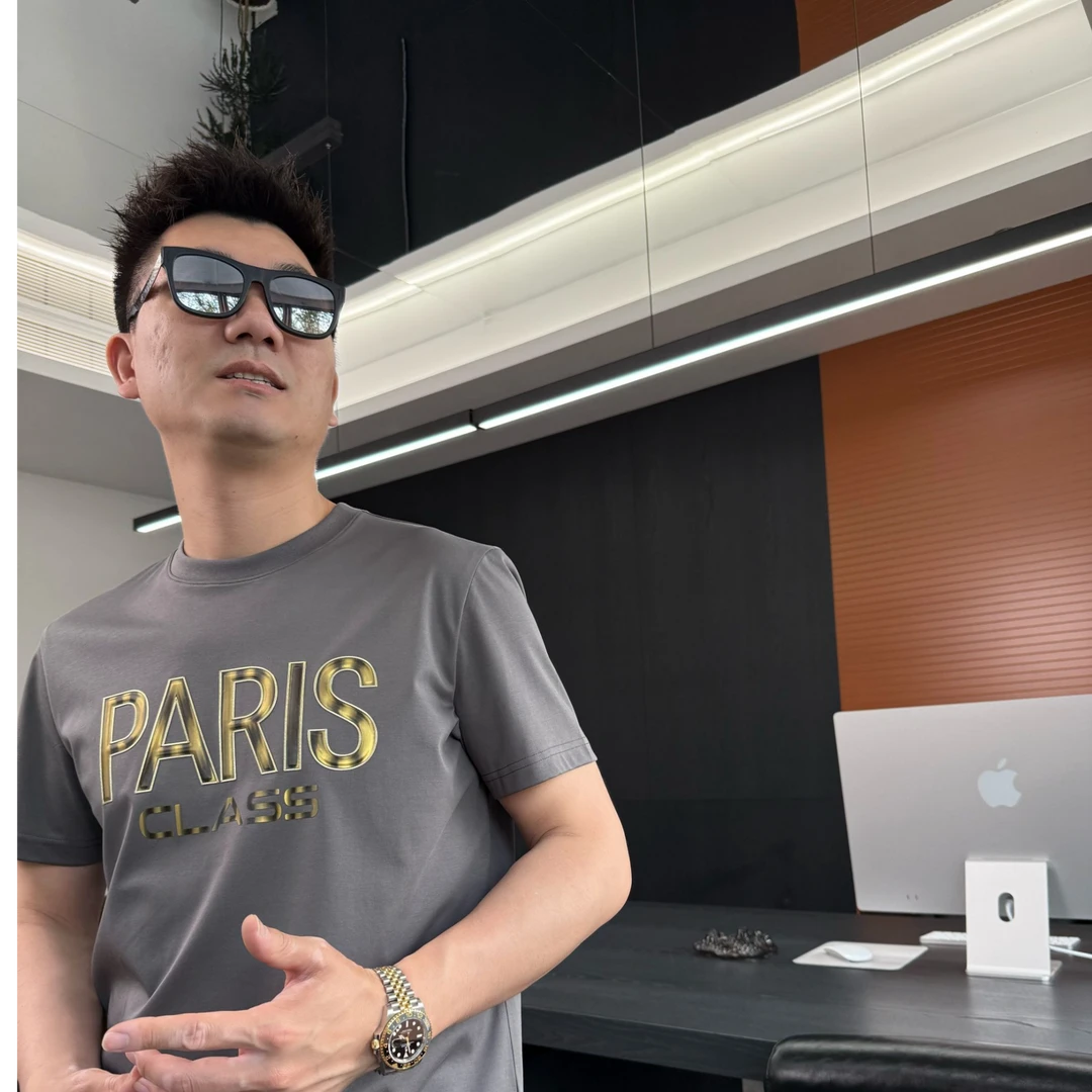 MANS名店-2025夏季新款休闲时尚男士T恤-MD-2525