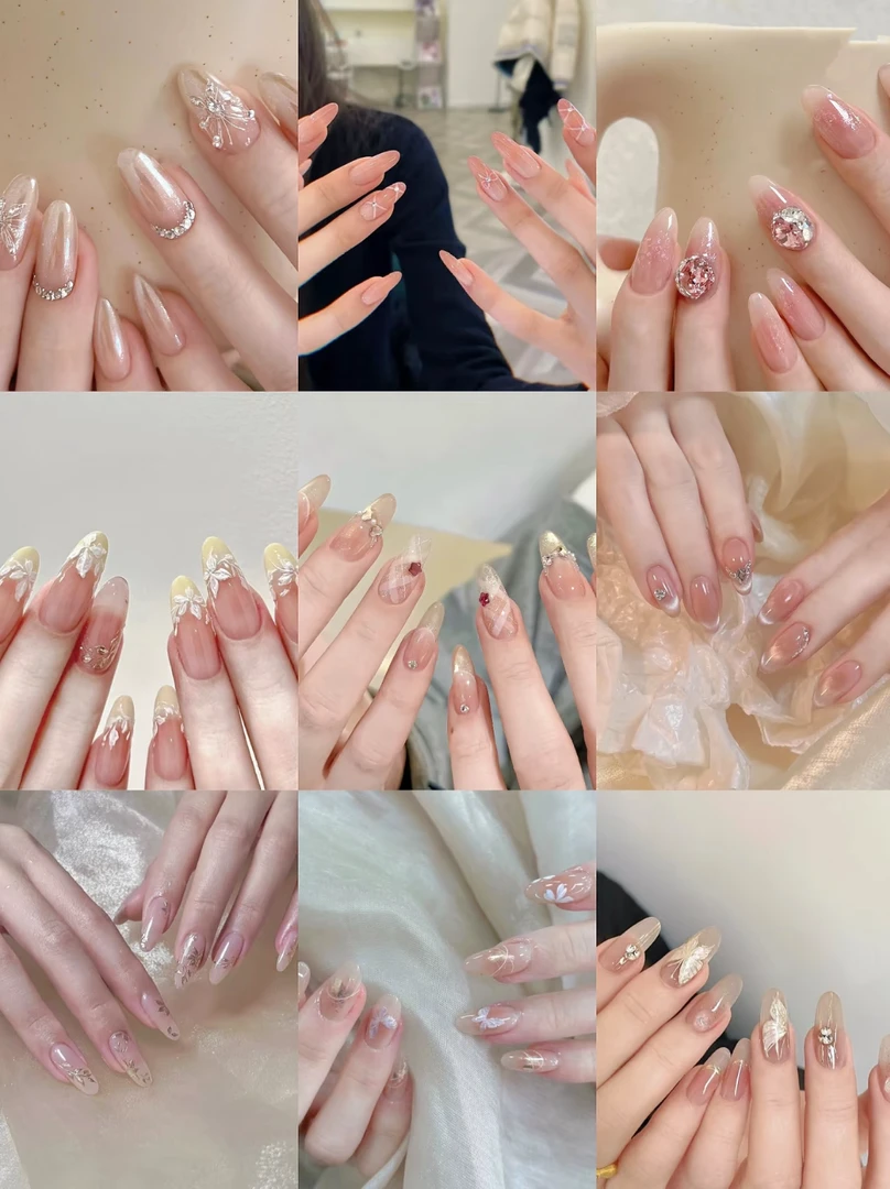 阿福纯手工穿戴甲·显白融肤百搭681-690