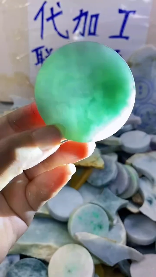 裸石翡翠纯天然A货翡翠56