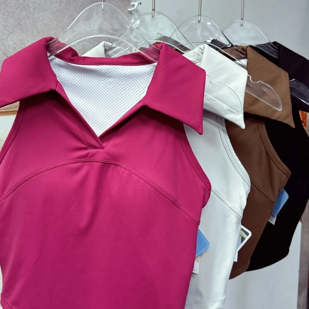 运动背心列外穿无袖健身内衣瑜伽健身瑜伽气质小众百搭显瘦时尚