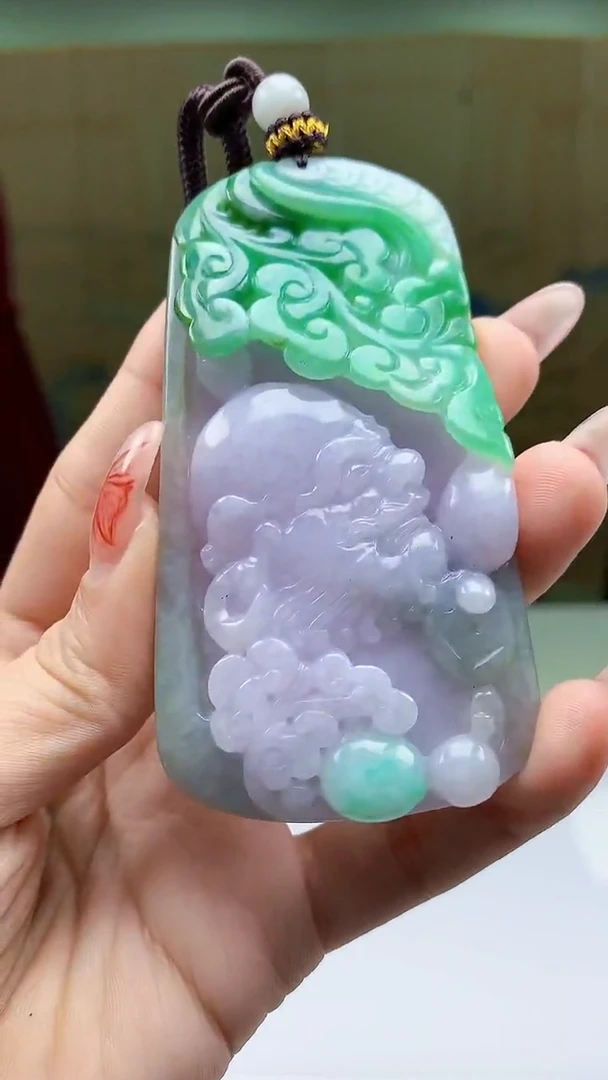 【闪购商品】定制翡翠未镶嵌4902ty-毛货挂件132