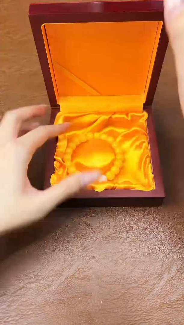 万家文玩阁黄玉菩提链接@@L052