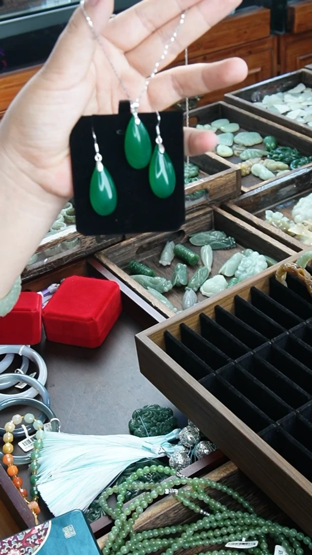 银S925镶嵌套装玛瑙/玉髓0001