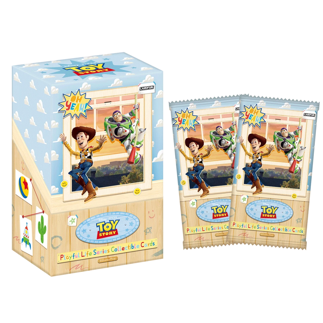 【推推】集卡社玩具总动员30周年卡片整盒玩趣人生收藏卡牌胡迪盲盒