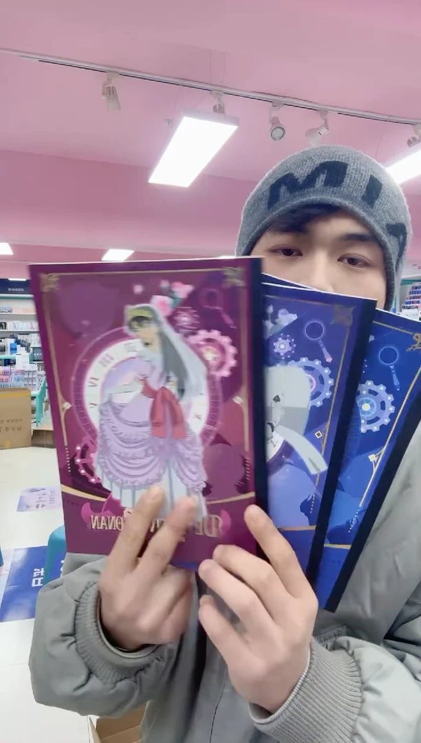 柯南联名款无线装订本到手三本