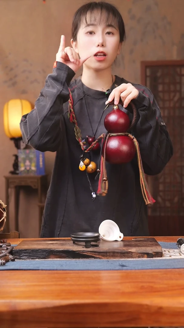 11706号链接精品大漆葫芦现货现发[一物一拍]