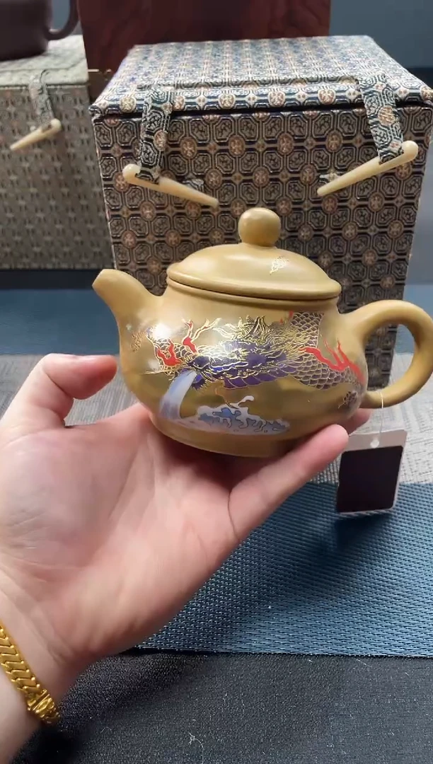 茶壶紫砂宜兴原矿紫砂茶壶037