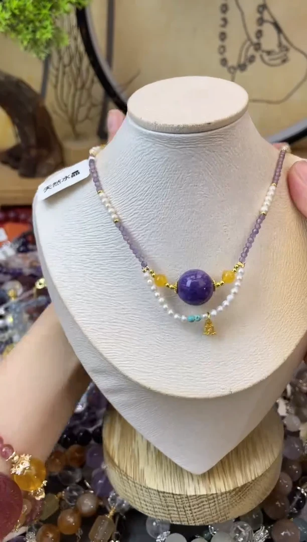 【闪购商品】查罗石项链未镶嵌250