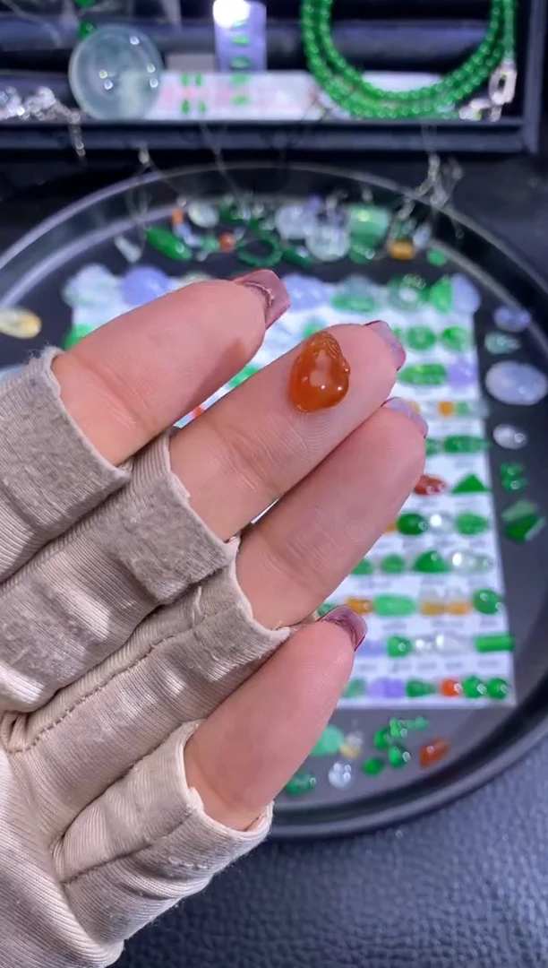 未镶嵌挂件翡翠金蟾