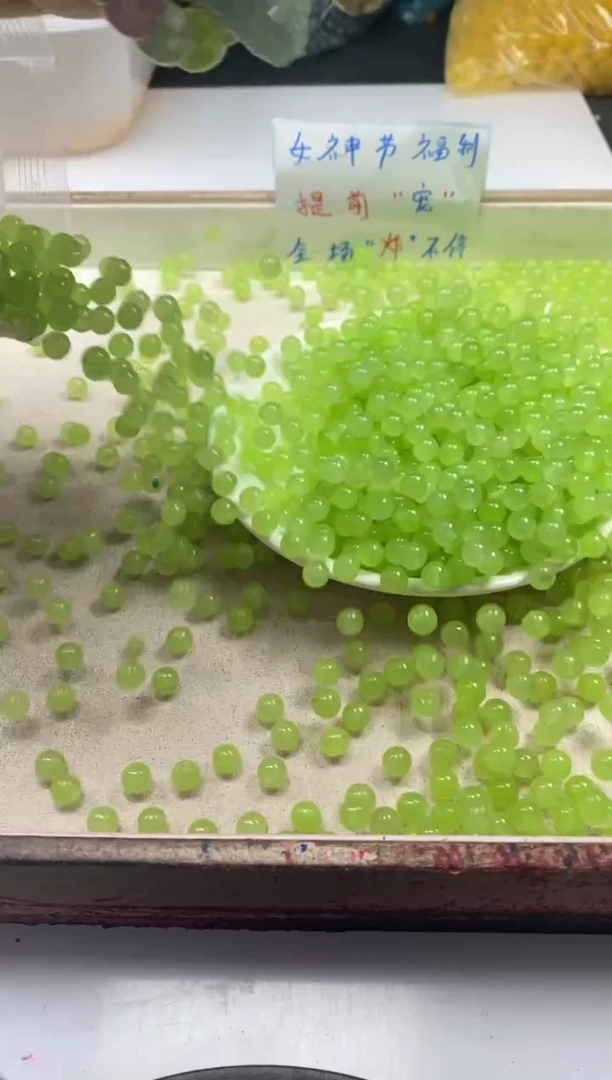 【闪购商品】玛瑙/玉髓颈饰未镶嵌w440果绿6mm*50颗