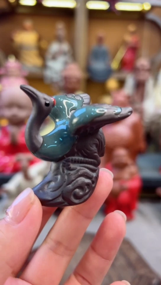 紫砂茶宠器闵茶宠摆件