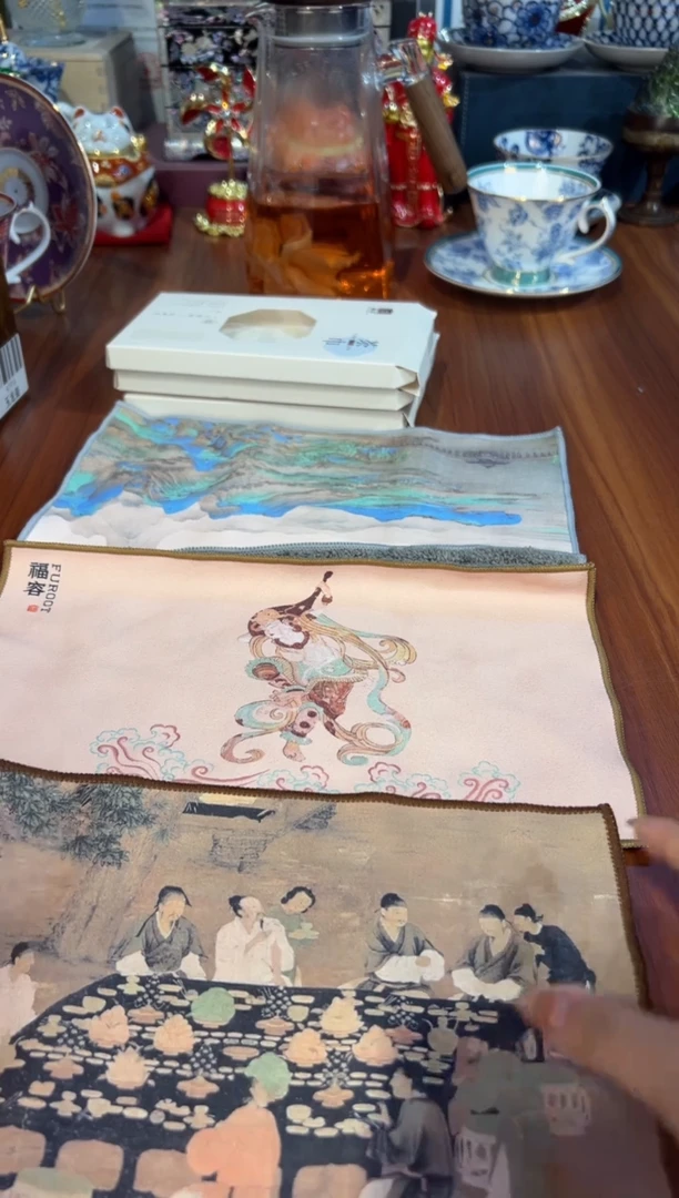 125福容茶巾套三