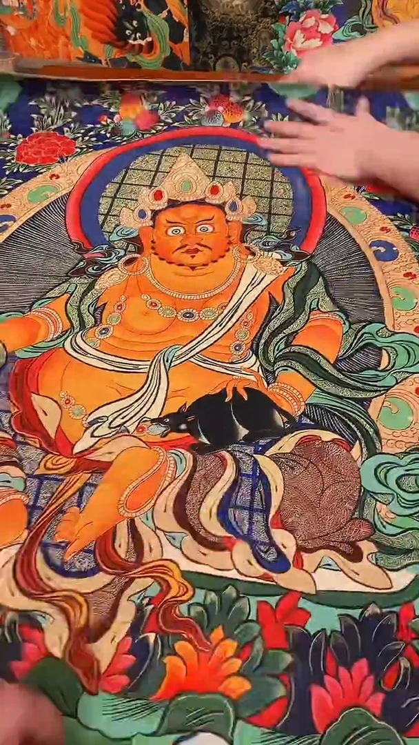 装裱画精美唐卡tk16056