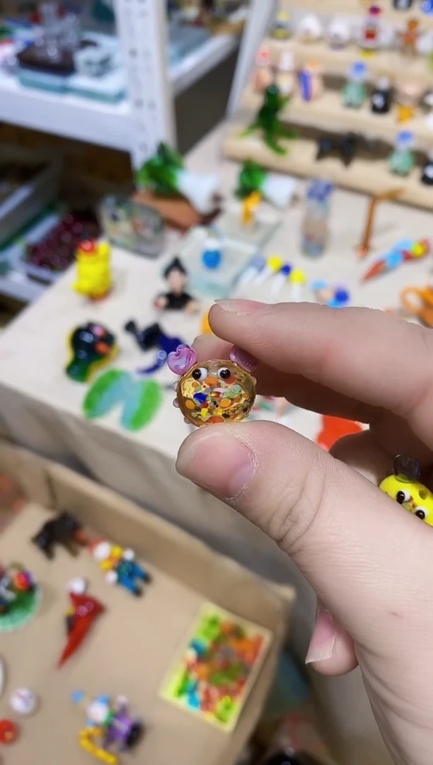 【闪购商品】琉璃手工艺品螃蟹