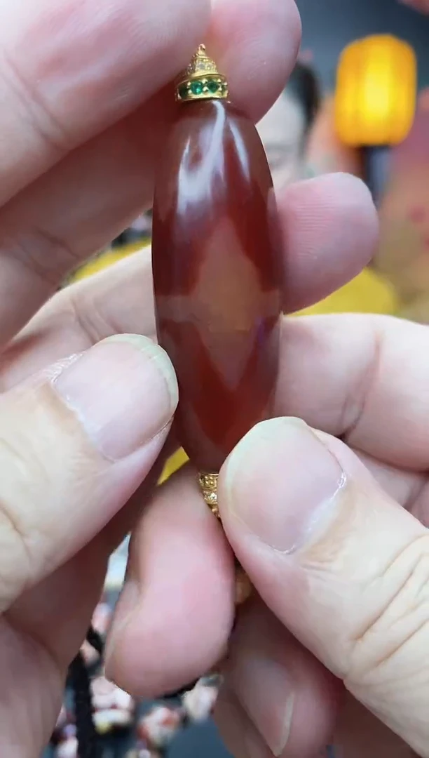 玛瑙/玉髓项链未镶嵌牙牙锁骨链