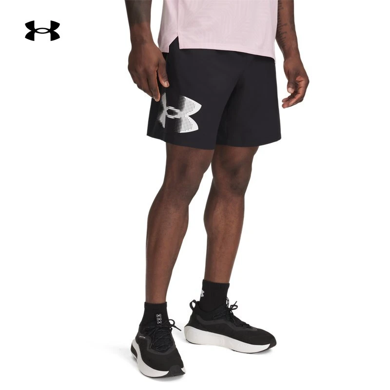 安德玛官方UA春夏透气Tech男子梭织训练运动短裤1390046
