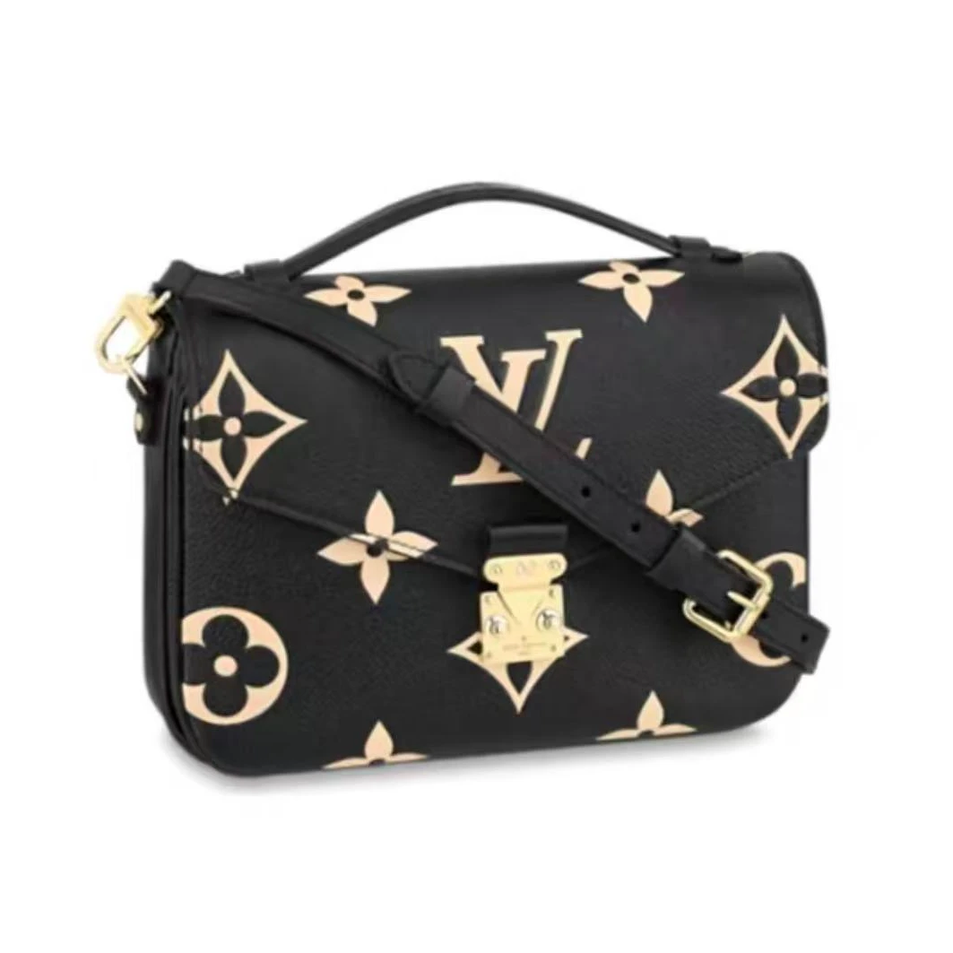 99新 LouisVuitton/路易威登 思斯专属 LV黑色邮差包 FB1152