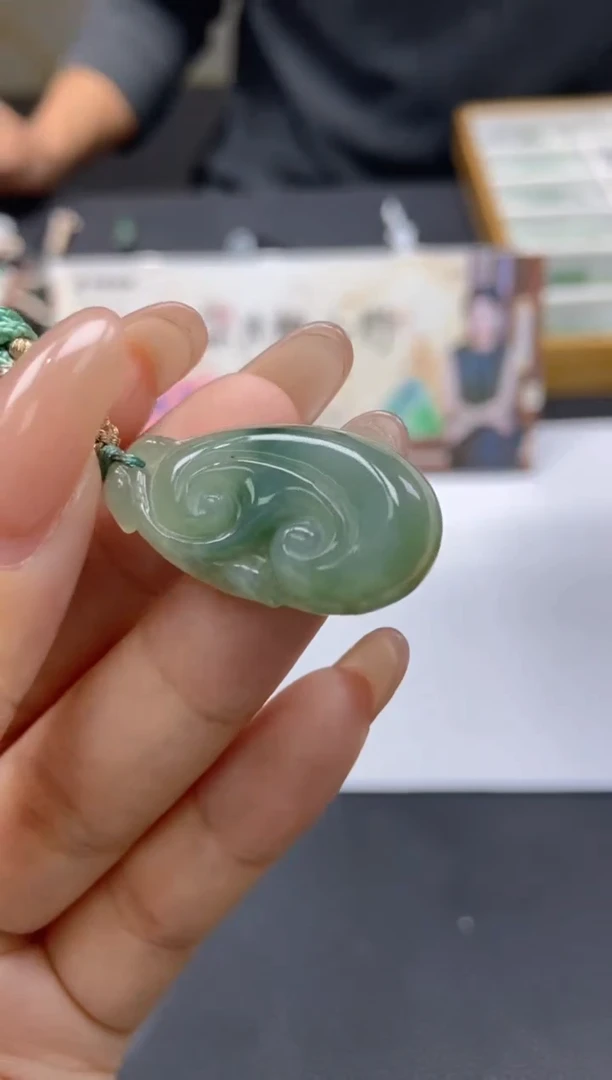 【闪购商品】翡翠颈饰未镶嵌天然翡翠A货12