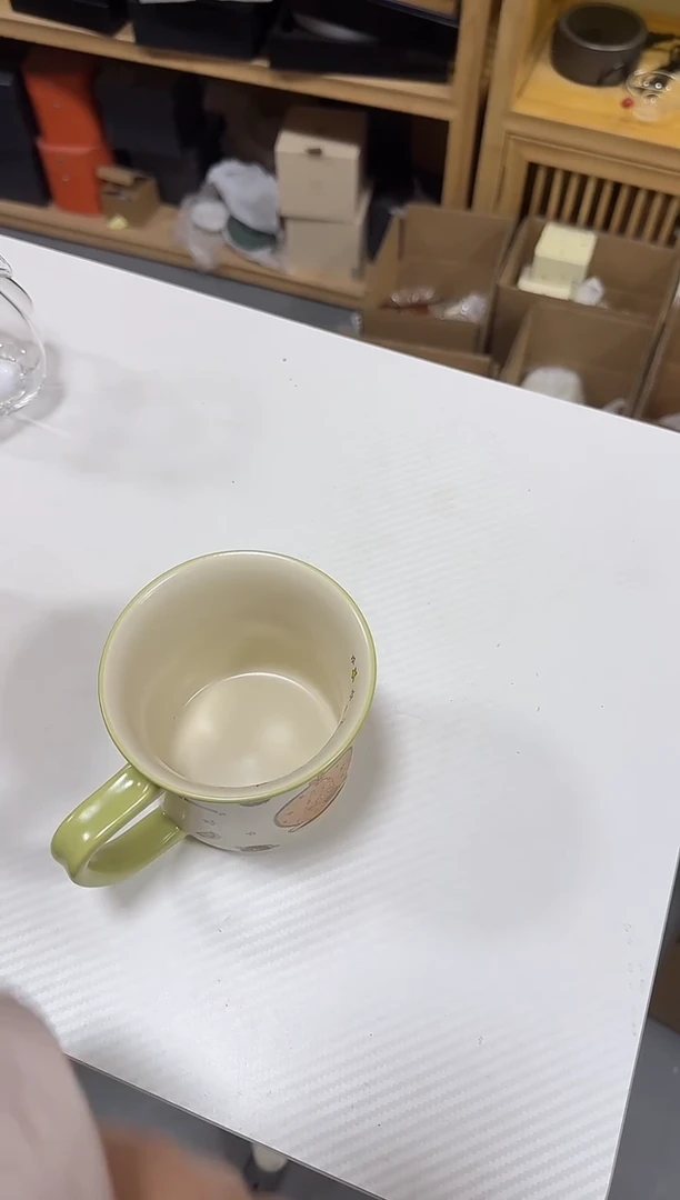 星星人绿把大杯子