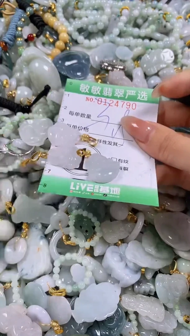 【闪购商品】翡翠颈饰未镶嵌闪购0124790多样性发其一