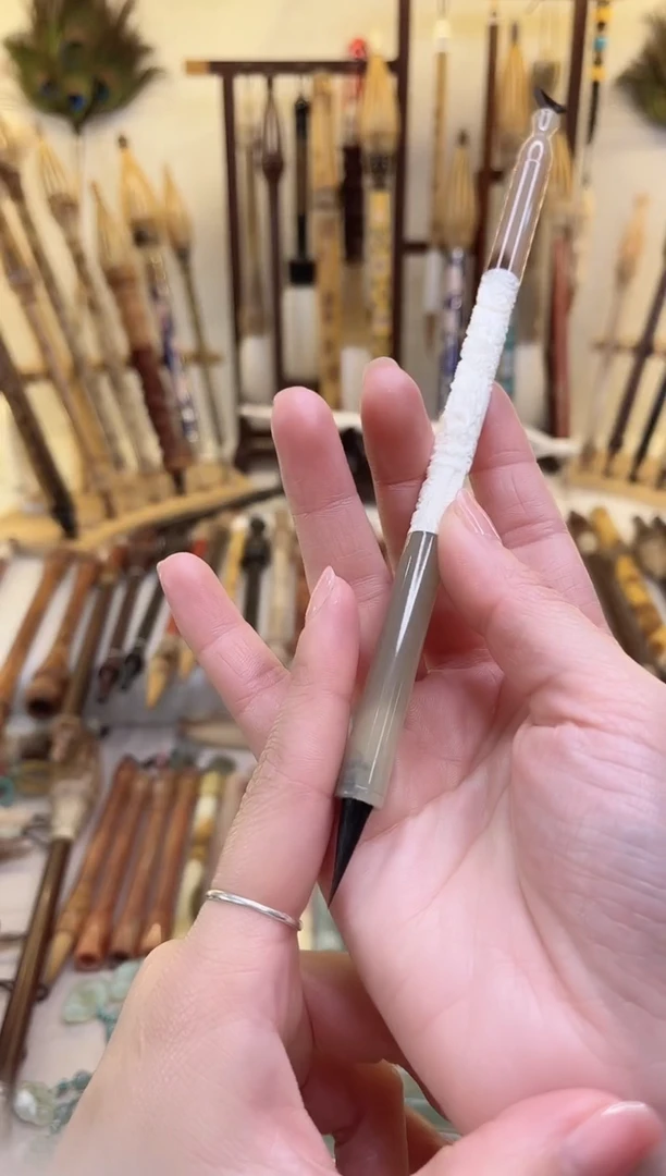 【清水试笔，拒绝蘸墨】墨琳笔庄毛笔1支