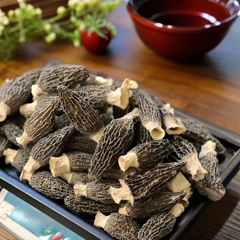 羊肚菌干货500g新鲜菌菇煲汤干货食材云南菌子剪柄头茬特产