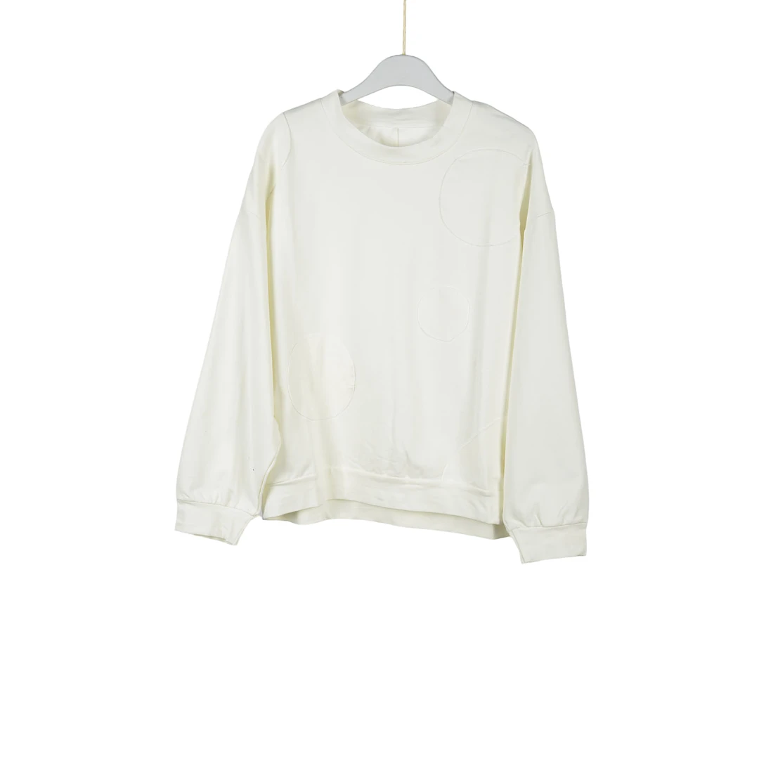 GPB3【专柜捡漏】简约个性女装EWC-卫衣4107-白色大一码