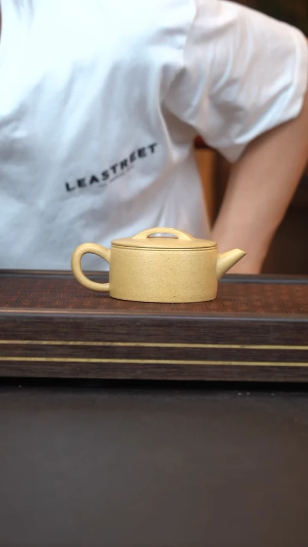 茶壶紫砂汉瓦  本山绿泥  160cc