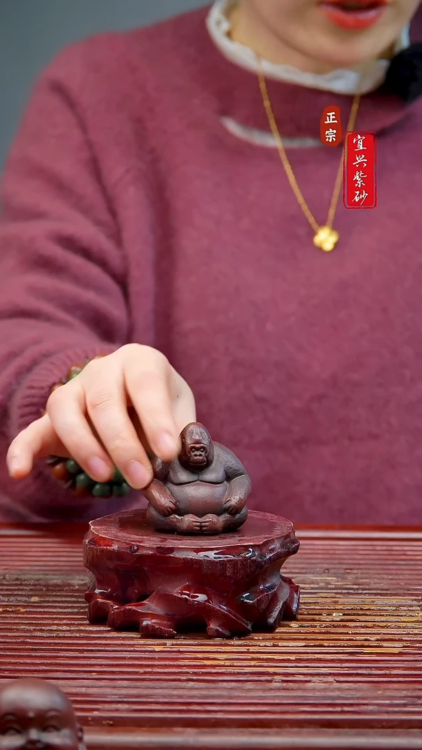 紫砂茶宠宜兴紫砂茶宠摆件