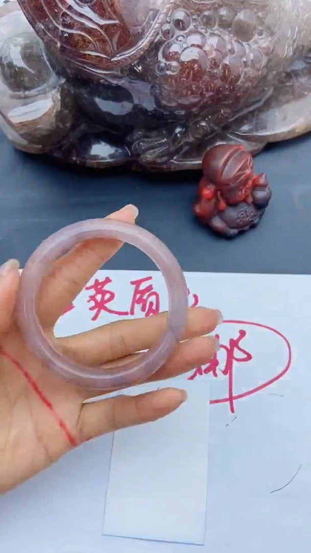 未镶嵌手镯石英质玉A242+56/57