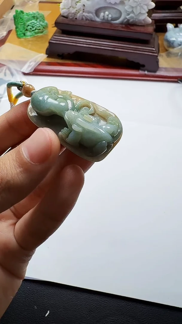 吊坠(不含链)未镶嵌翡翠1