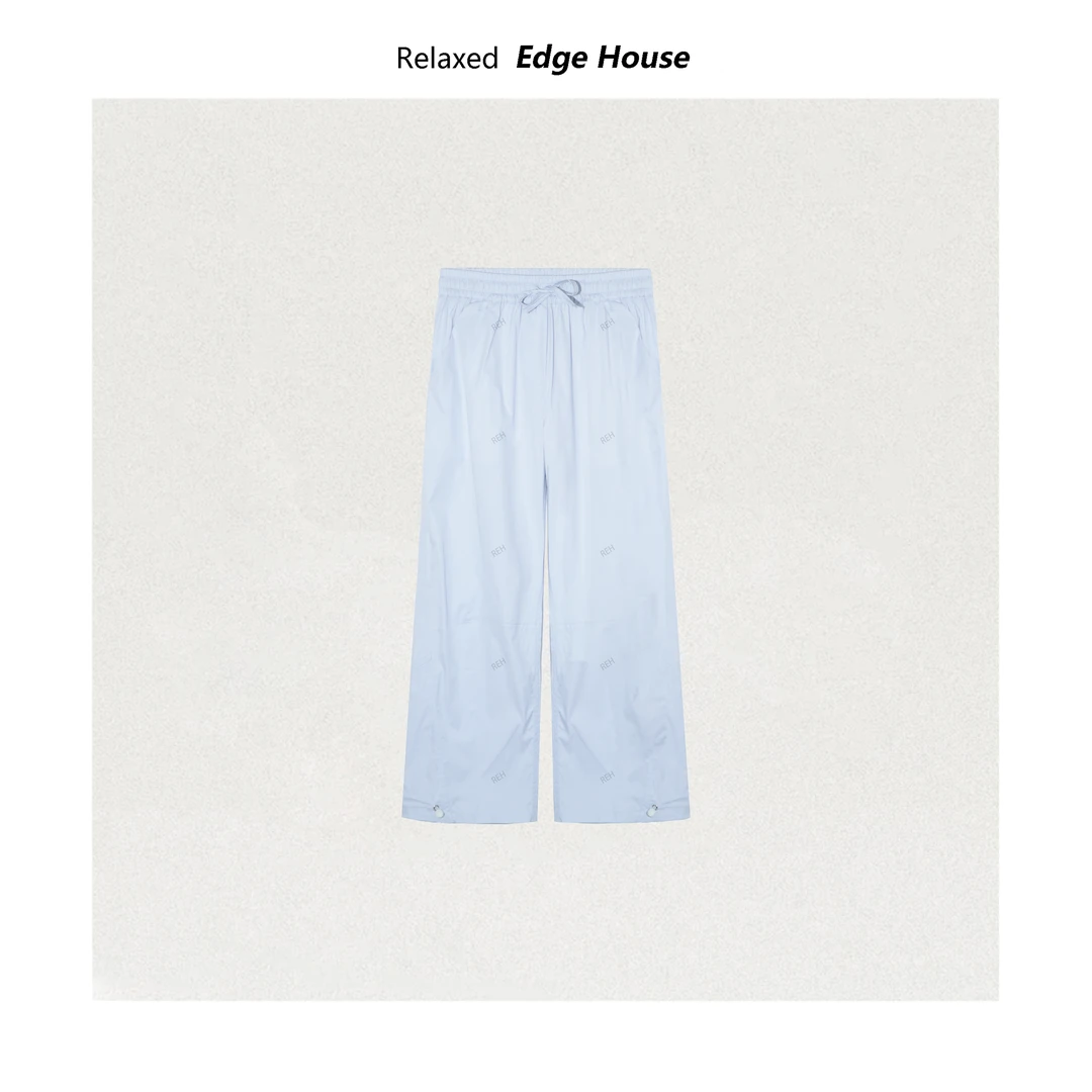 【呵呵家】蓝精灵 经典显瘦百搭两穿裤口可收紧休闲裤 1391