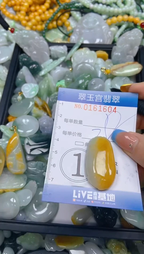 翡翠未镶嵌颈饰闪购0161604