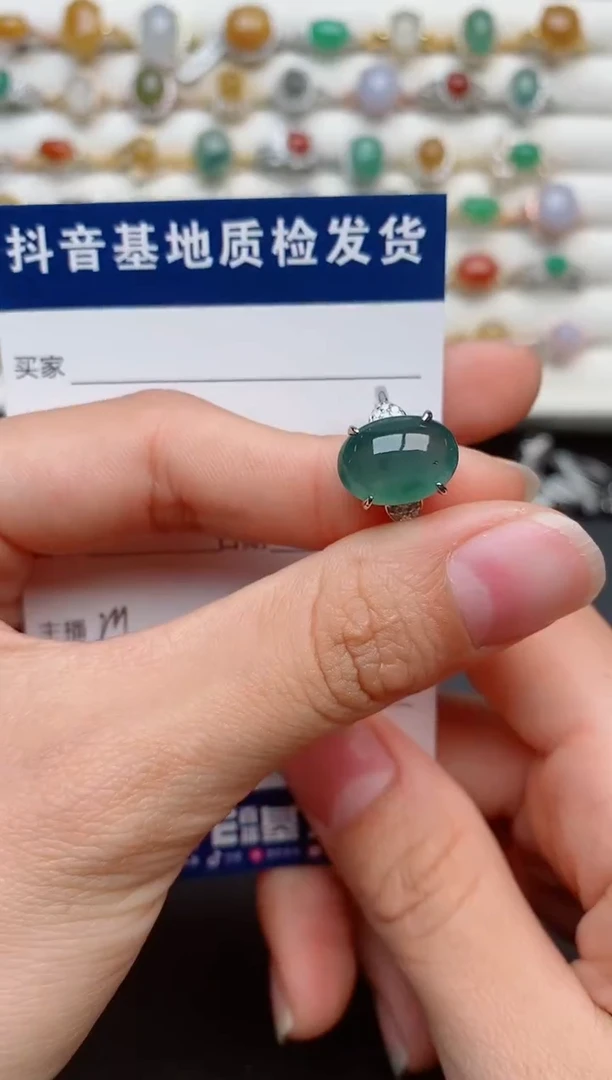 【闪购商品】翡翠戒指银S925镶嵌.....