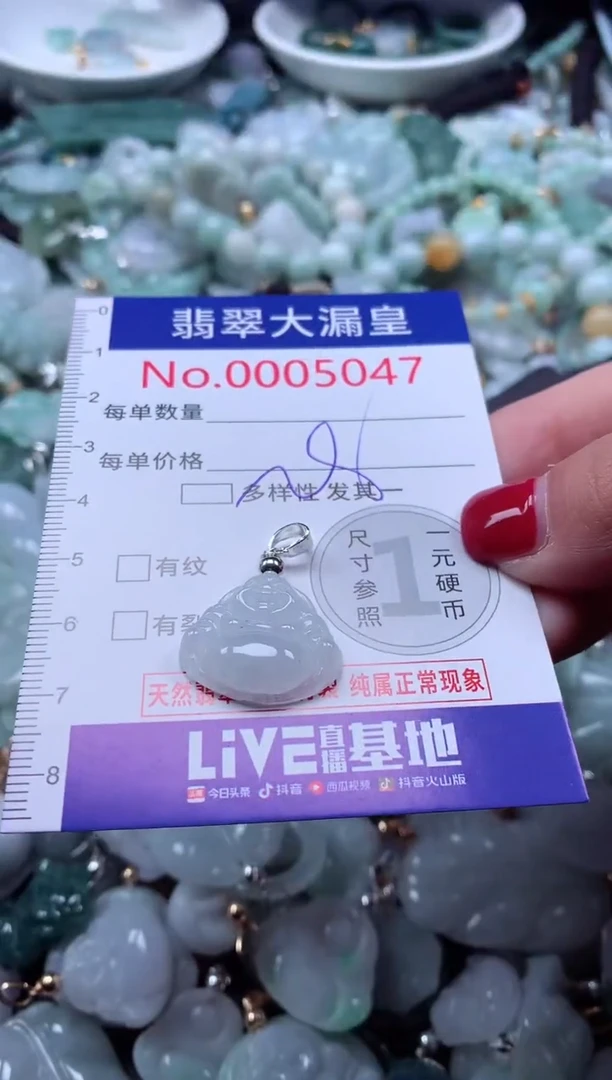 颈饰未镶嵌翡翠5047