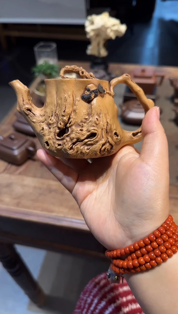 茶壶紫砂用****5达摩 黄金段