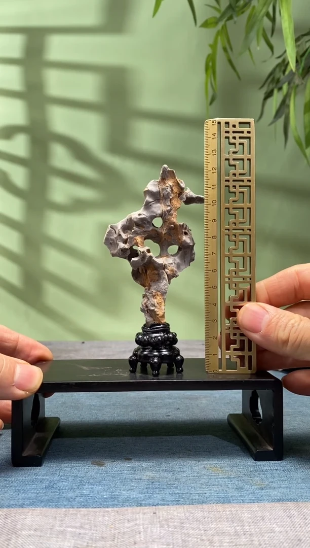 石材树脂底座 石头是青州玲珑石