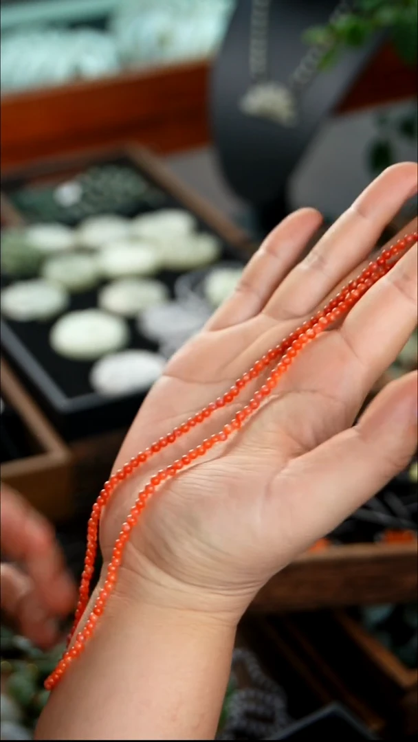 未镶嵌项链南红玛瑙001